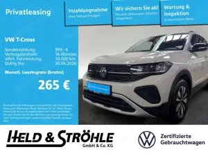 Volkswagen T-Cross GOAL 1.0 TSI DSG LED NAV PDC SHZ TRAVEL