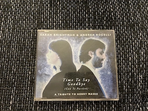CD Single Sarah Brightman & Andrea Bocelli - time to say goodbye