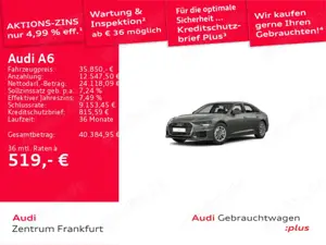Audi A6 35 TDI S tronic S line LED Navi VC DAB PDC Te