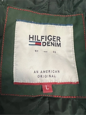 Tommy Hilfiger Damen Kurzmantel Grün Größe L Bild 4