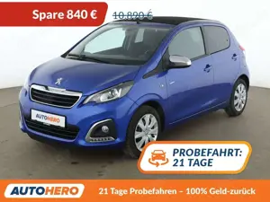 Peugeot 108 1.0 VTi TOP Style*CAM*SHZ*KLIMA*GARANTIE*