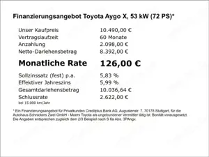 Toyota Aygo X +ACAA+GJ-RÄDER+GJ-RÄDER !! Bild 4