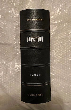 The Fall of Hyperion - lettered edition - Dan Simmons - Curious King