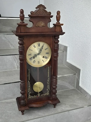 Regulator Wanduhr, Meister Anker, mechanisch mit Aufziehschlüssel