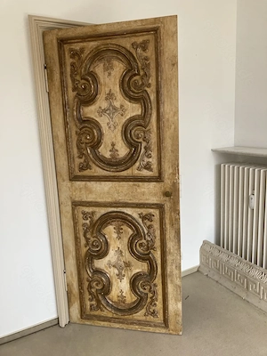 Türen, Doppelflügeltür, Antiktür, Holztür