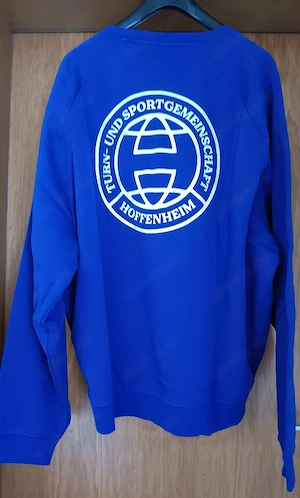 SPORTPULLOVER - TSG Hoffenheim Farbe Blau - gr. XL Neu Ungebraucht 