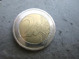 alte 2  Euro  -  Münzen
