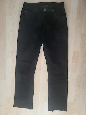 Lederhose mit Schlag von Gipsy (Bootcut) Gr. 31