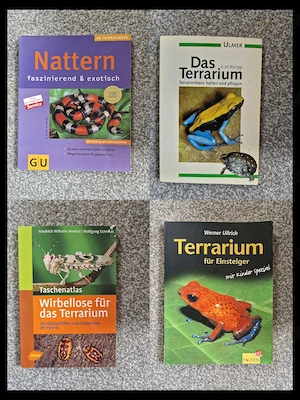 Reptilienbücher Terrarienbücher 