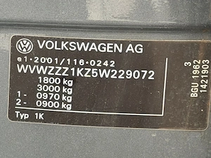 VW Golf 5 | 1.6 Benzin (102 PS) | EZ 2005 | Export   Import Bild 3
