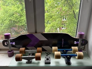 apollon longboard mit ersatz teilen