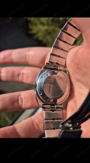 Vintage Pallas Adora Automatik Uhr - 70er Jahre - Day-Date - Kult-Design