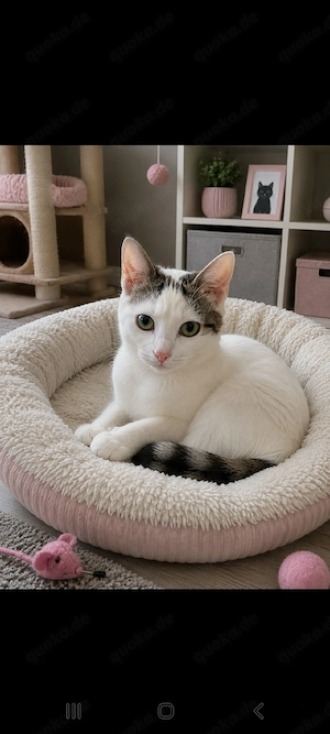 Süße Kleine katze sucht ihre Menschen 