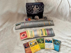 Pokemon Karten 400+ Stück Original + Zubehör Pikachu Evoli & Co.