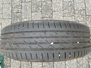 4 Stahlfelgen mit Sommerreifen