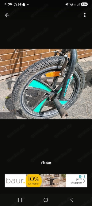 cooles grünes bmx Bild 2