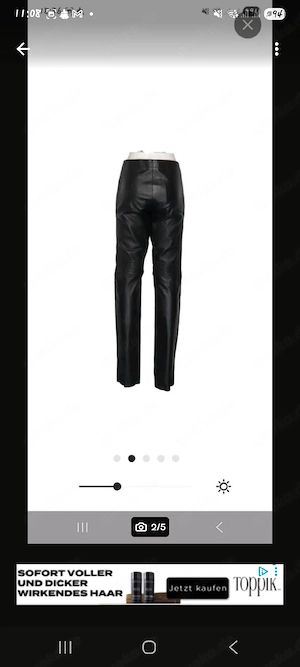 bikerlederhose gr.50