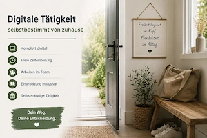 Digital arbeiten von zuhause   flexibel & ortsunabhängig