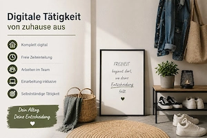 Selbstständige Tätigkeit im Homeoffice   flexible Arbeitsweise