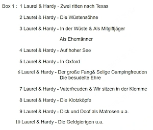  Laurel & Hardy (Dick & Doof) Box 1 & 2 , 20 DVD's, KULT Bild 4