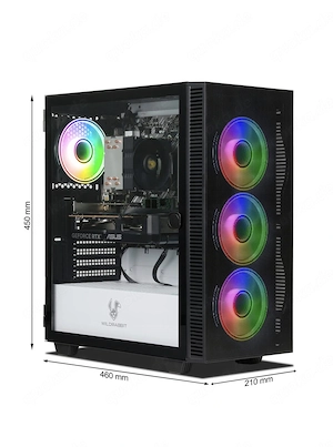 Gaming PC RTX   Ryzen 7   32GB RAM   180Hz Curved Monitor
