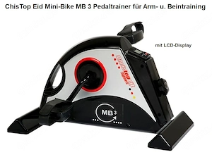 Christopeit Mini-Bike MB 3 Heimtrainer Bewegungstrainer für Arme & Beine