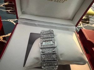 iced out santos herren uhr 