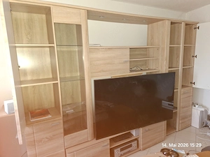 Schrankwand Wohnzimmer sonoma-eiche Bild 3