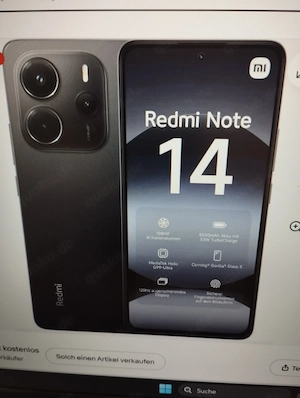 Redmi Note 14 zu verkaufen 