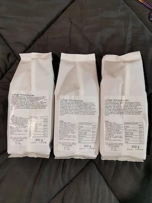 3 x Luftiger Schokokuchen a 400g "Ralf Hörger Kochfest" easy Backen, neu und ungeöffne Bild 2