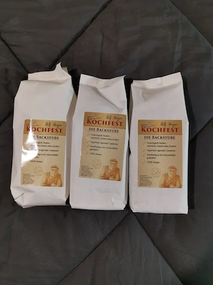 3 x Luftiger Schokokuchen a 400g "Ralf Hörger Kochfest" easy Backen, neu und ungeöffne