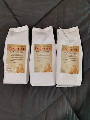 3 verschiedene Backmischungen "Ralf Hörger Kochfest" easy Backen, neu und ungeöffnet