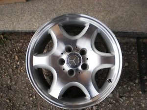 1 Stück original MB Alufelge 8Jx16 H2 ET30  (SLK R170) Bild 5