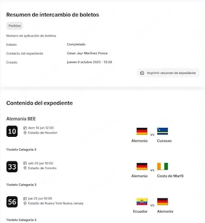 World Cup Tickets