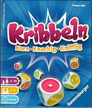 Würfelspiel Kribbeln - Kurz Knackig Knifflig - Ravensburger