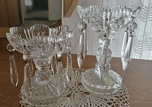 Bleikristall Schalen Fischer 