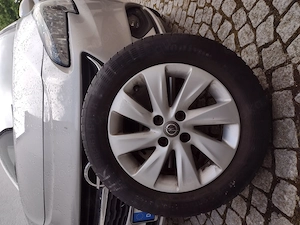 Vier Original Alu-Felgen für Opel Corsa