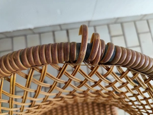 Rattan Gartenstühle , gebraucht