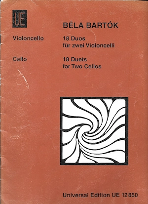 Bartok Duos für 2 Violoncelli