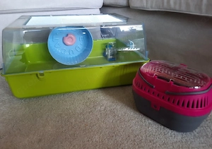 Nagarium Hamsterkäfig inklusive viel Zubehör  Bild 3