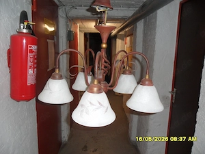 Lampe abzugeben