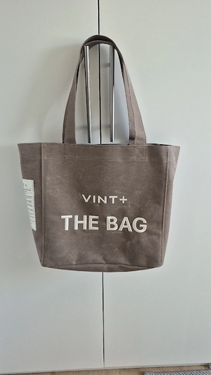 Canvas Shoppingtasche von Vint+ neuwertig
