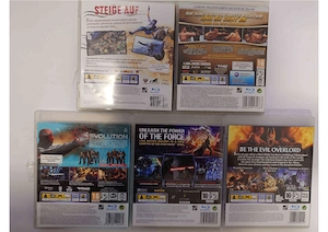 PlayStation 3 Action-Bundle (5 Games) mit UFC, Star Wars, PURE & Brink   guter Zustand VB Bild 2