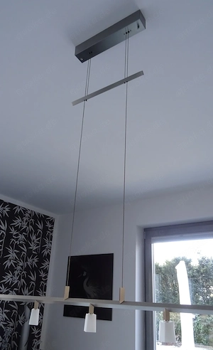 Pendelleuchte Edelstahl, höhenverstellbar, touchfunktion Bild 2