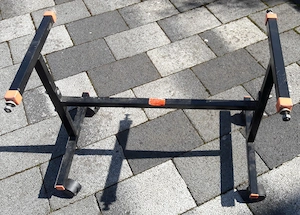 Reifenhalter Reifenwagen, rollbar