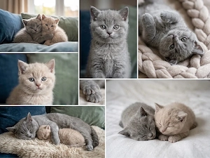 Zuckersüße, aktive Kitten suchen ein liebevolles Zuhause!   