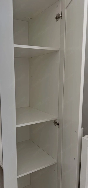 IKEA BRIMNES Kleiderschrank 3- türig, weiß, 117x50x190cm Bild 4