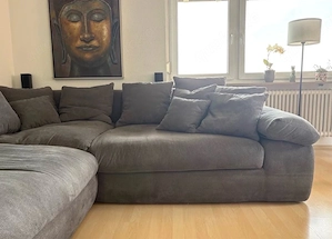 Großes Bigsofa inkl. Kissen 
