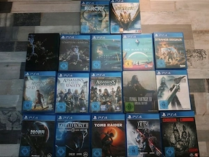 Ps4 (1tb) + 2 Controller + Kabel + Spiele Bild 2