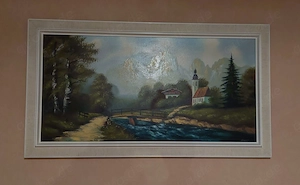 Ölgemälde Ramsau